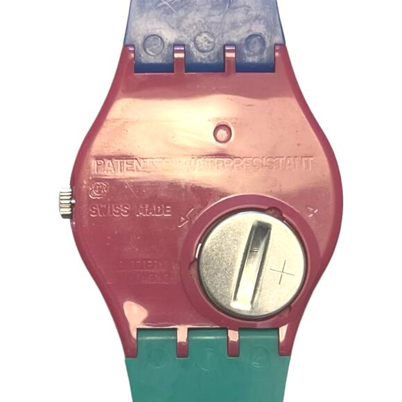 Vintage Swatch watch CRYSTAL SURPRISE GZ129 New old stock - Picture 4 of 4